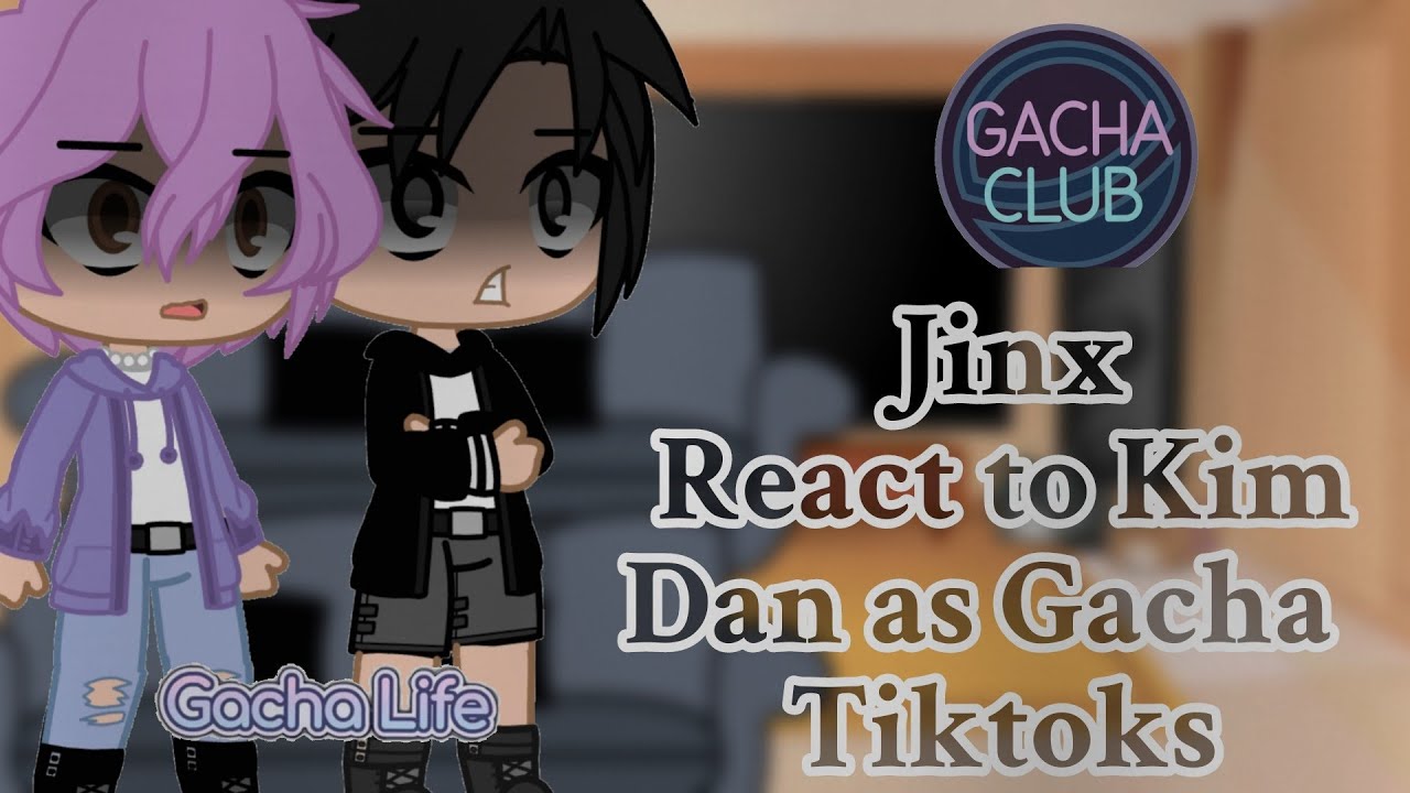 Jinx react to Kim Dan as Random Gacha Tiktoks//1/1//
