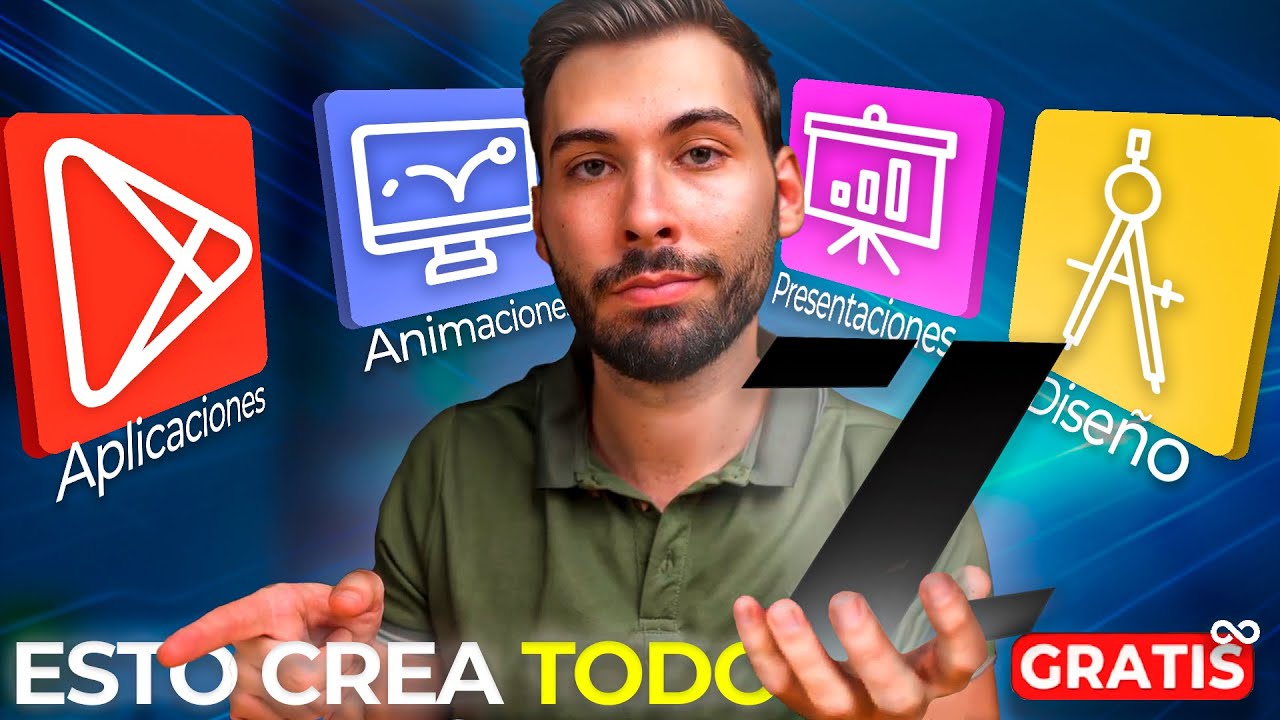Este agente IA crea Apps, Animaciones, Diseños,... GRATIS y SIN Límites