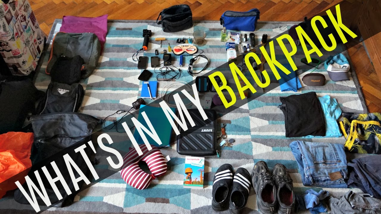 PACKING LIST ESSENTIALS | WHAT I CARRY AROUND THE WORLD!