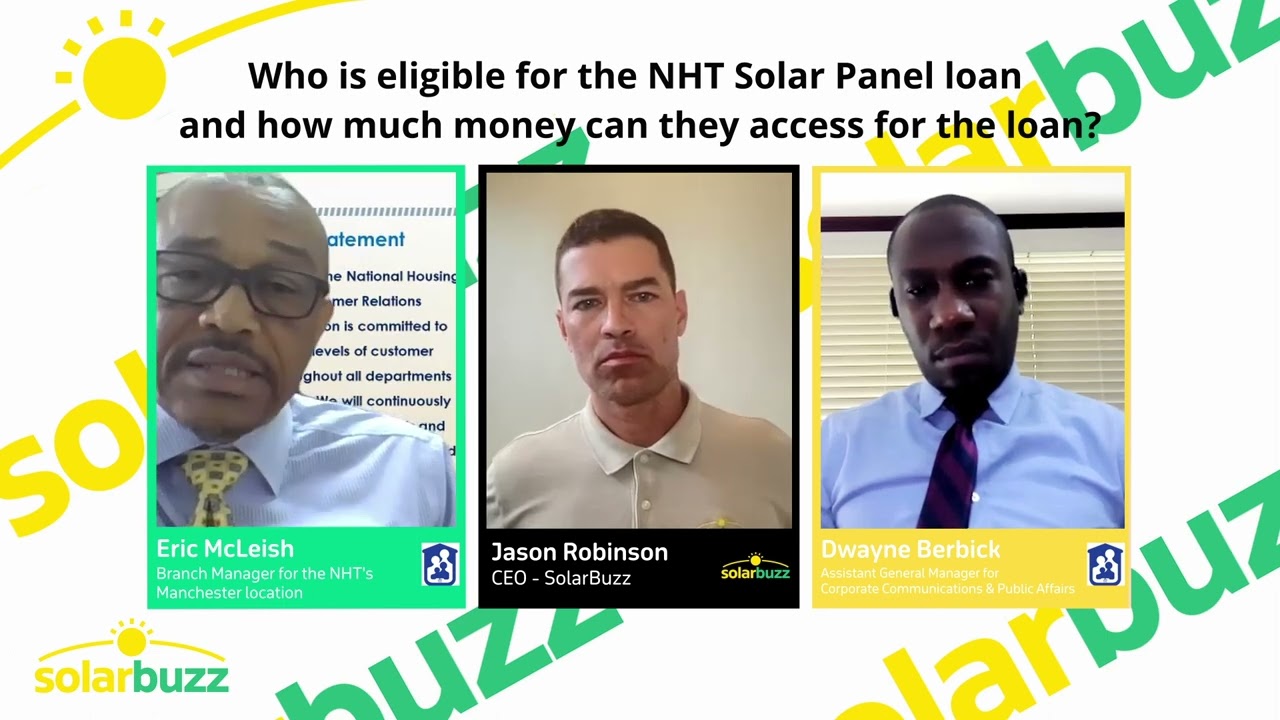 Who is eligible for the NHT Solar Panel loan and how much money can they access?