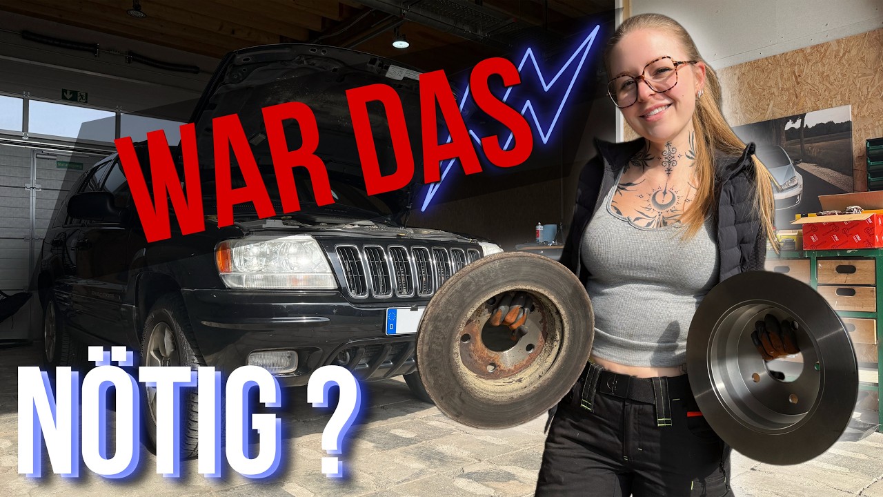 Mein neuer Jeep macht schon Probleme... also mache ich die Bremsen selbst | Mia Plaisir