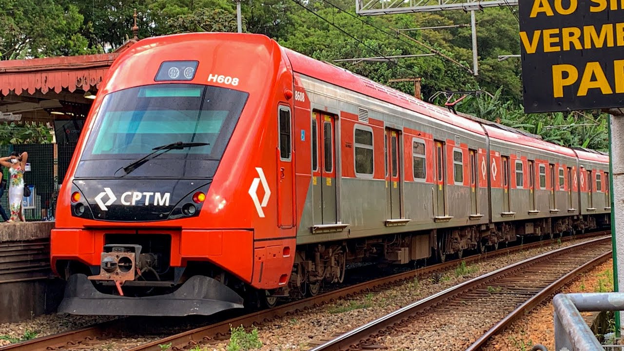 Estação Jaraguá, 7-Rubi - Trilhos da CPTM