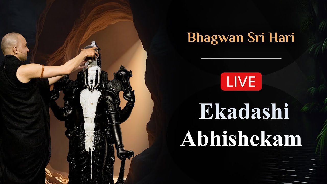 Sri Hari Abhishekam | LIVE  Ekadashi Abhishekam | 29 January 2026 | Sri Badrika Ashram