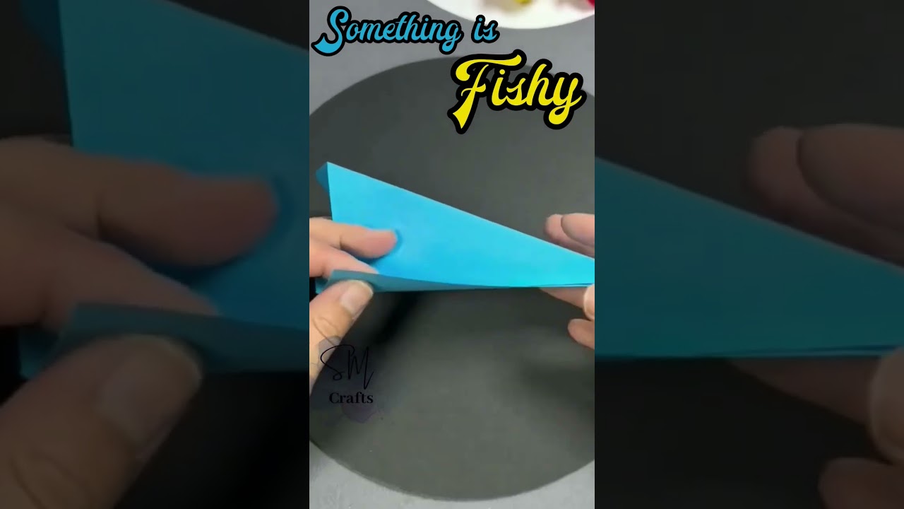 Fish Paper Craft | Paper Se Fish Kaise Banate Hain | Moving Creation | SM Crafts