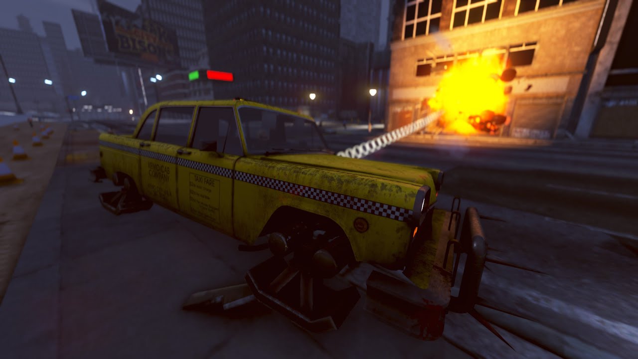 Carmageddon Max Damage Quarantine Hover Cab - Carma Clásico Centro Comercial (Overhaul v1.4.0)