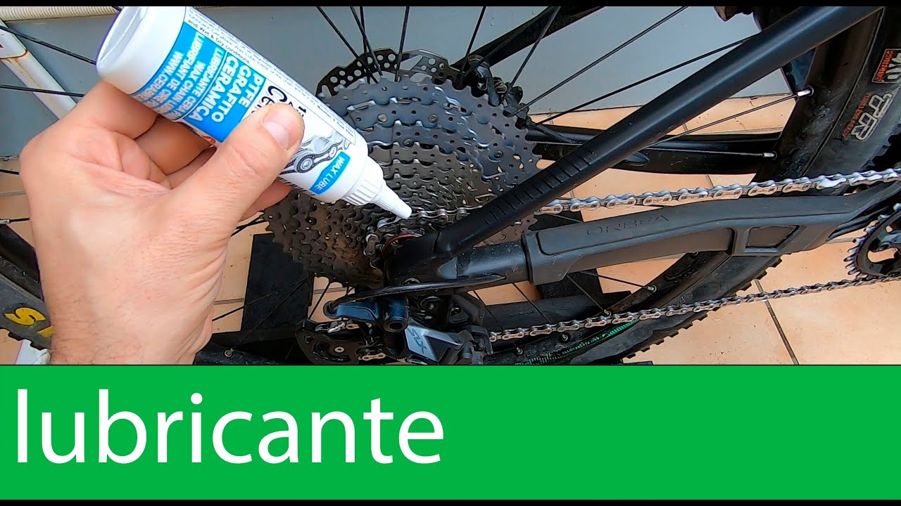 Lubricando la Orbea Oiz