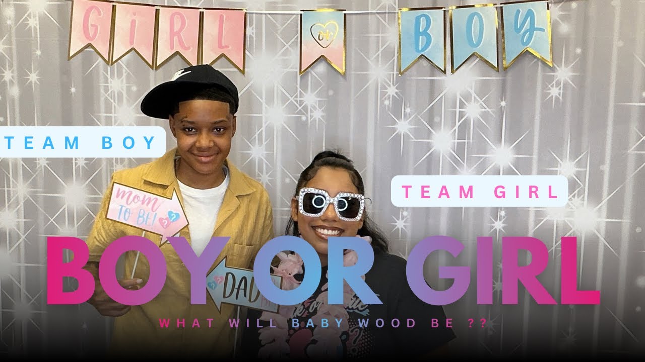 Woods Family Gender Reveal