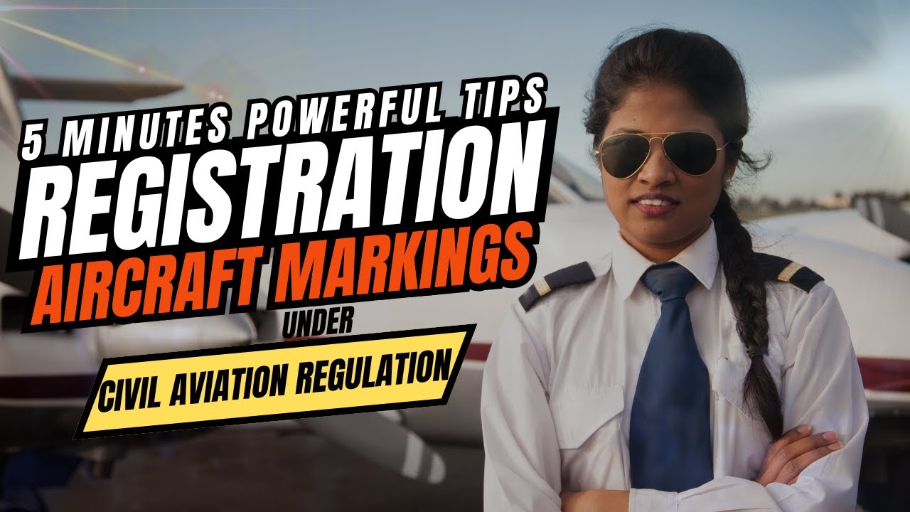 Registration & Marking of Aircraft Rule: Part IV #civilaviation #dgca #aviation