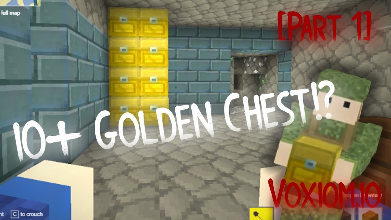 We Found 10 Golden Chests In Voxiom! || Voxiom.io [PART 1]