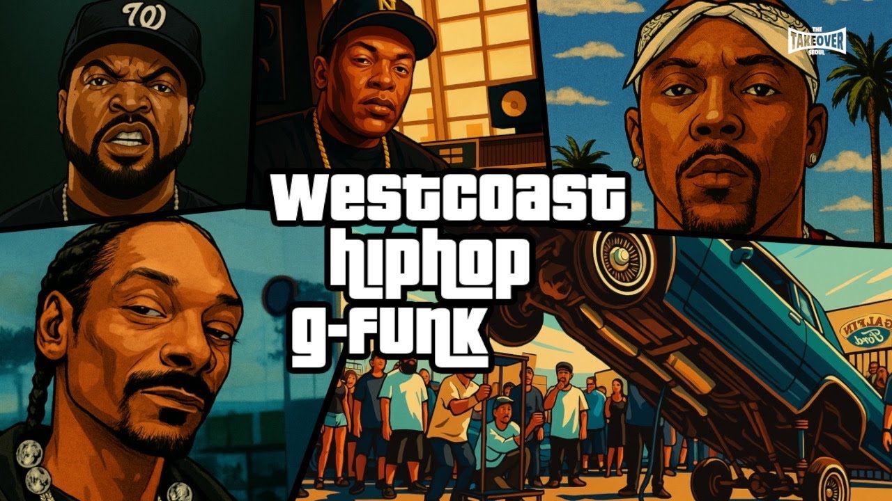 [Playlist] 드라이브할때 들어야 하는 힙합은 정해져있다ㅣWESTCOAST HIPHOP, G-FUNK PLAYLISTㅣDJ RUDE
