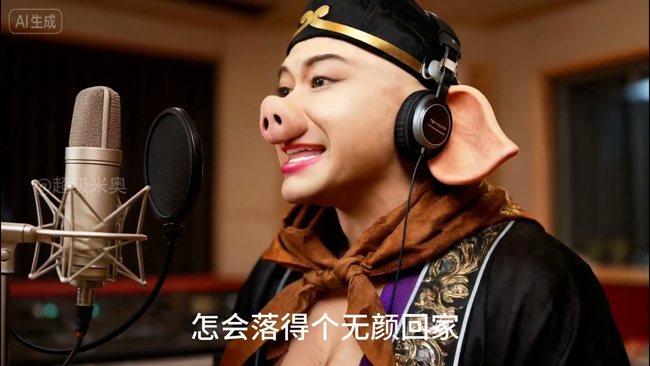猪八戒改编摇滚版《没出息》：想要回家找妈妈！