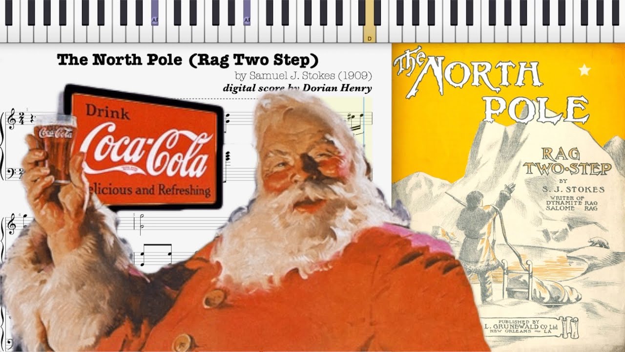 The North Pole Rag by Samuel Stokes (1909, Ragtime piano)
