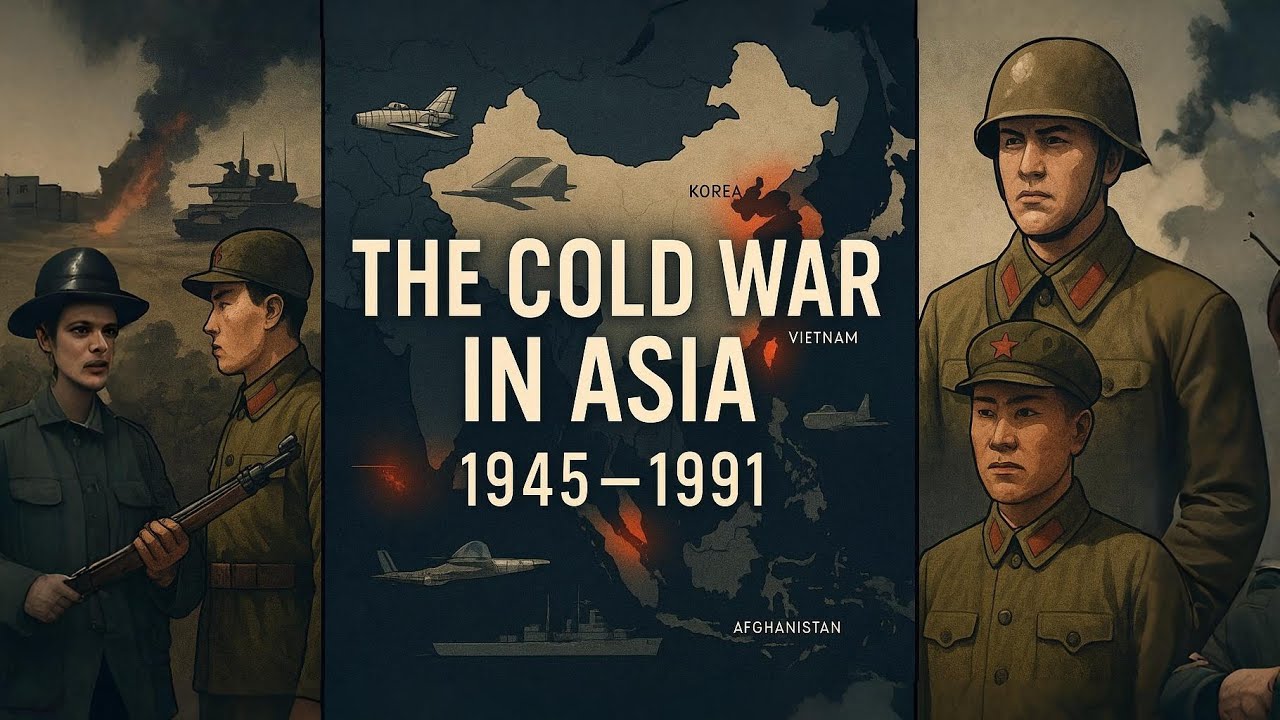 The Cold War in Asia Explained (1945&ndash;1991): War History Documentary