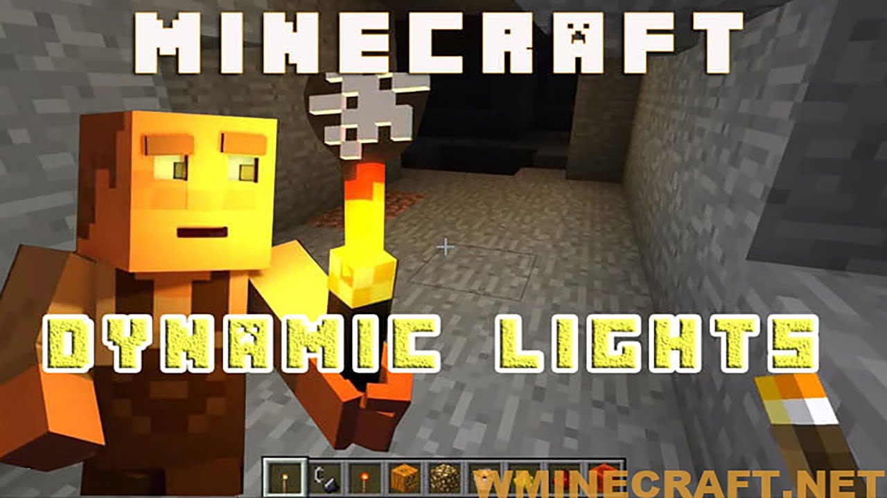Dynamic Lights Mod 1.19.2/1.18.2/1.14.4 download and install Minecraft Mods
