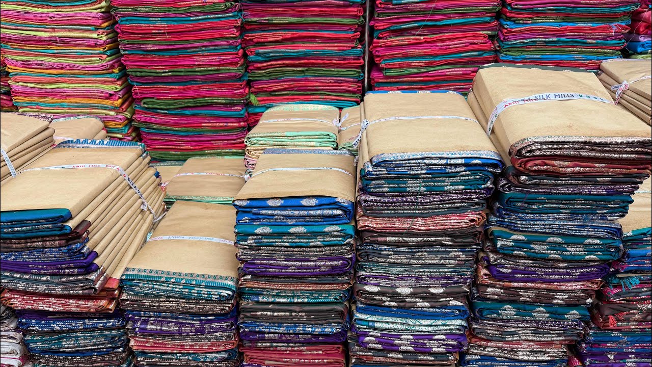 फैक्ट्री से ही ले लो साड़ी - SILK WEAVING SAREE FACTORY, RAPIER SAREE #sareemanufacturers #saree2026