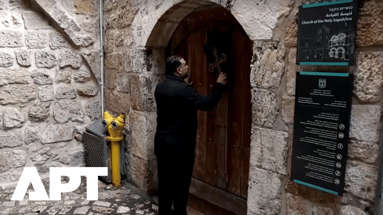 Израильская полиция не допустила католического кардинала к гробнице Господней в Вербное воскресен...