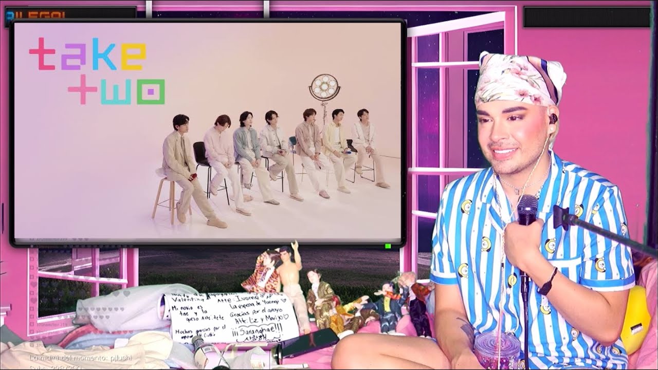 Bran Flores reacciona a 'Take Two' BTS Live