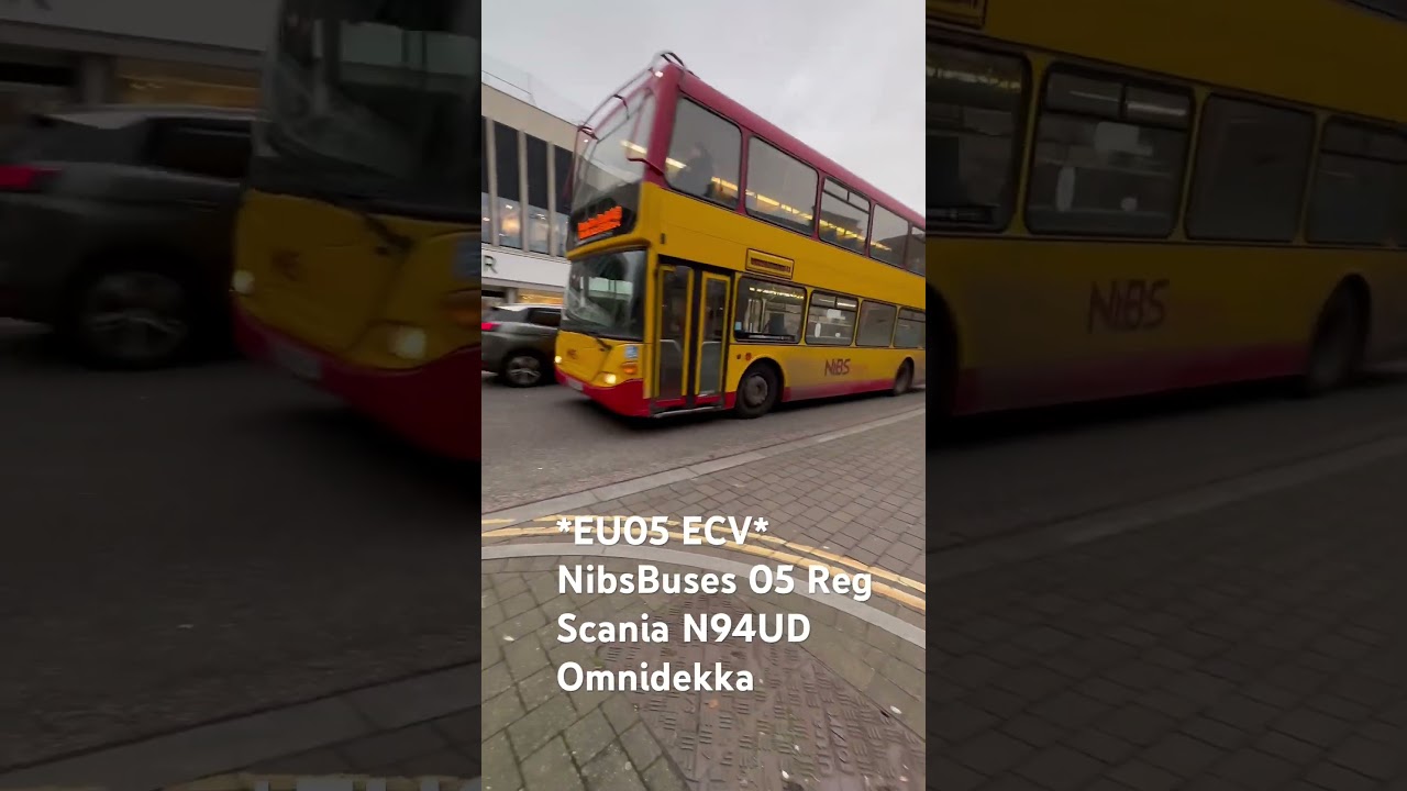 *EU05 ECV* NibsBuses 05 Reg Scania N94UD Omnidekka