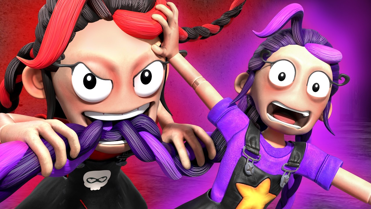 CURSE of LILY LOVEBRAIDS vs LILA LOVEBRAIDS?! Poppy Playtime 5 VS KPop Demon Hunters Animation