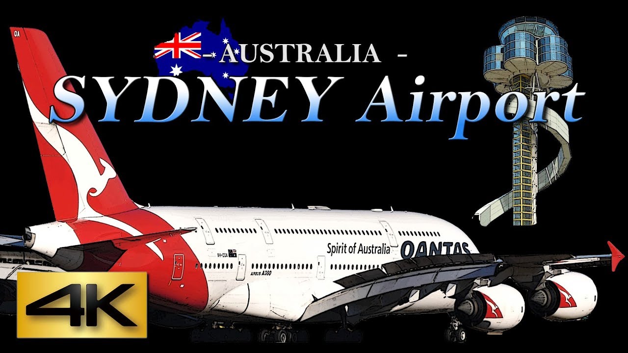 【4K/60P】1Hour  Special Spotting at SYDNEY Airport  2017 Digest