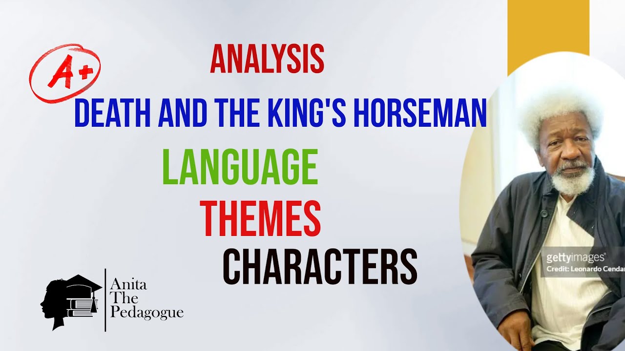 LANGUAGE, THEMES & CHARACTERS ANALYSIS  -  DEATH AND THE KING'S HORSEMAN