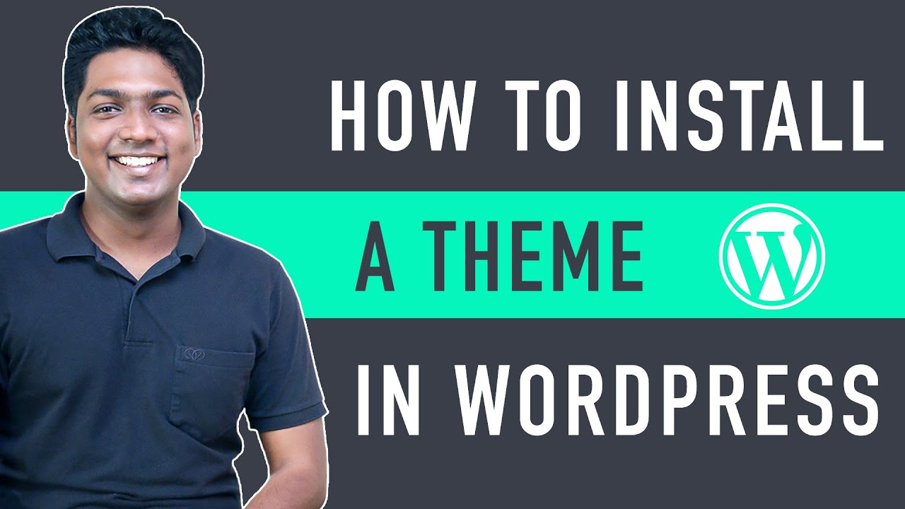 Как установить тему WordPress