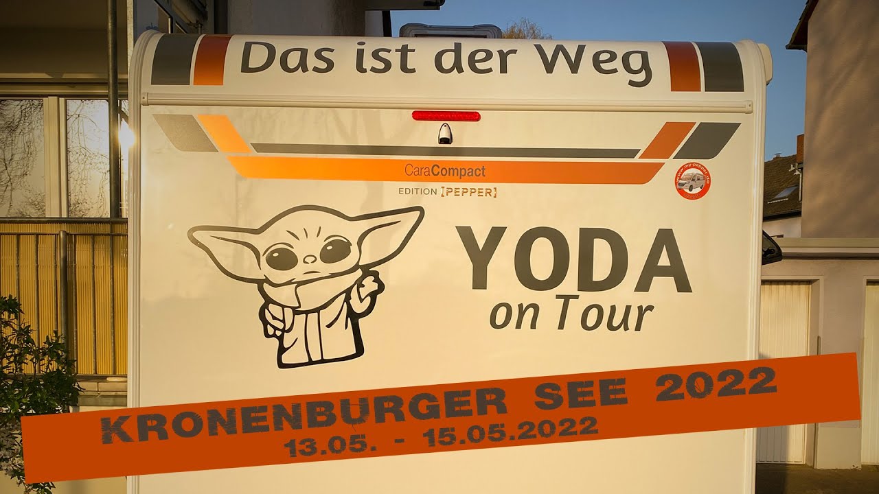Yoda on Tour   Kronenburger See 2022