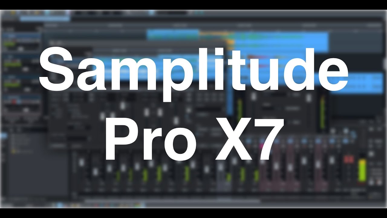 Samplitude pro x7 suite 1часть 2022
