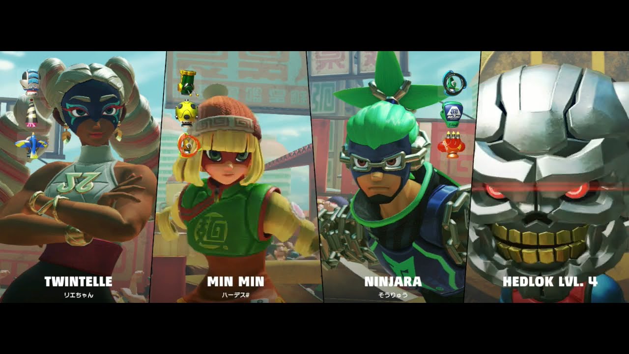 ARMS Global Testpunch - Online gameplay #4 (1 hr of Twintelle gameplay)