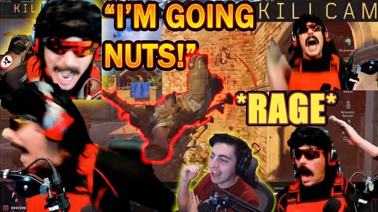 DrDisrespect's MOST INTENSE RAGES! Part 2 (2019) + MASSIVE ROASTS!