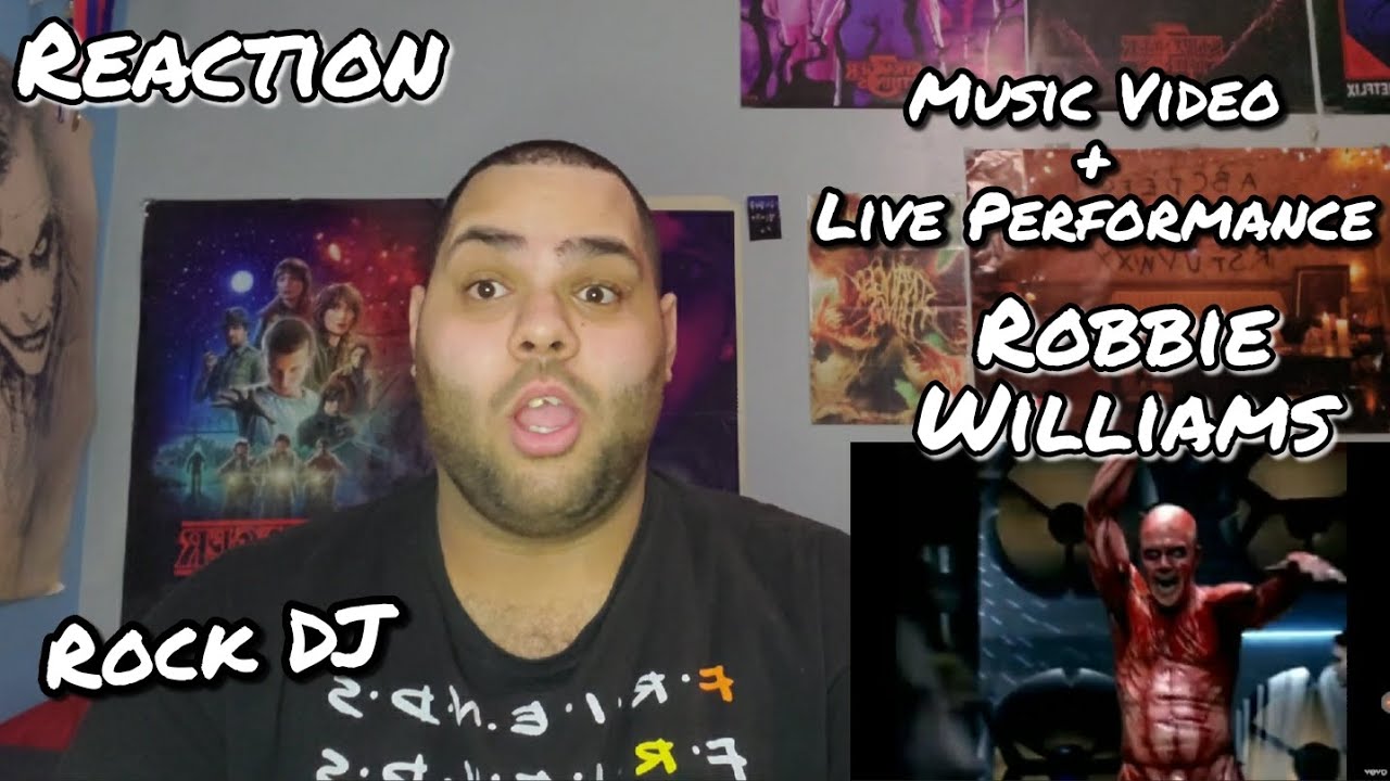 Robbie Williams - Rock DJ Music Video & Live Performance |REACTION| Hilarious
