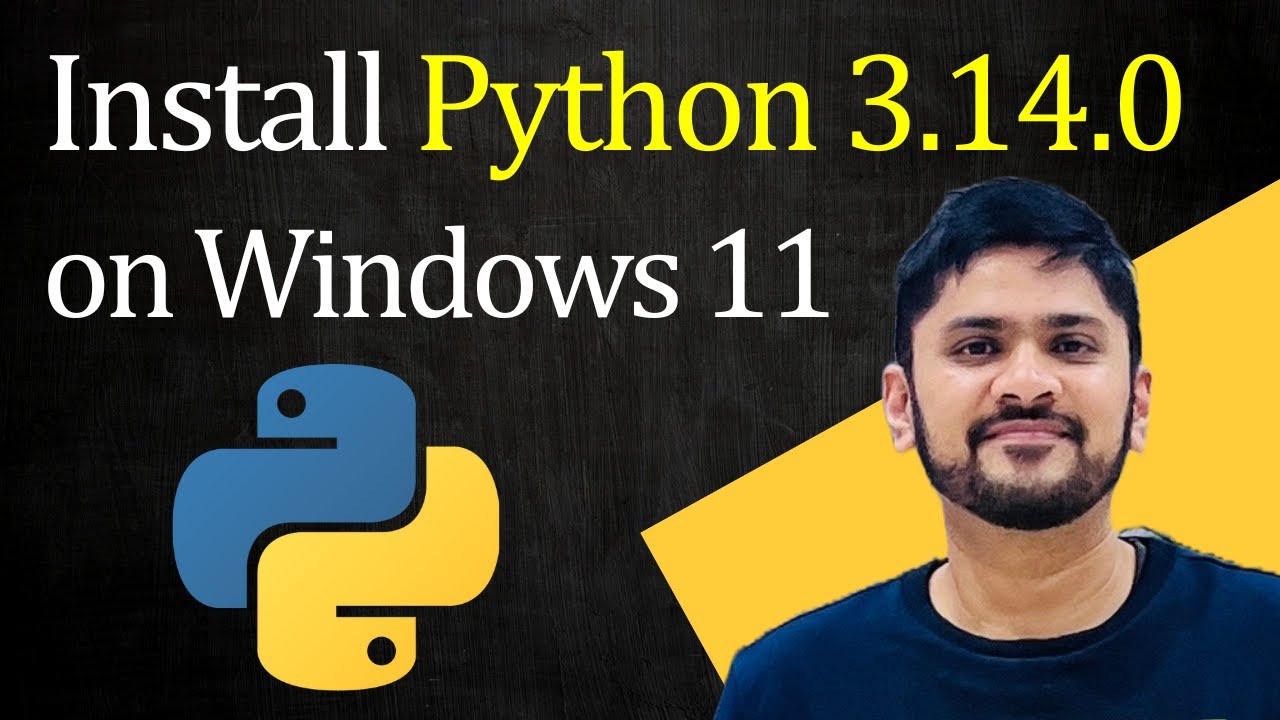 Как установить Python 3.14.0 на Windows 11