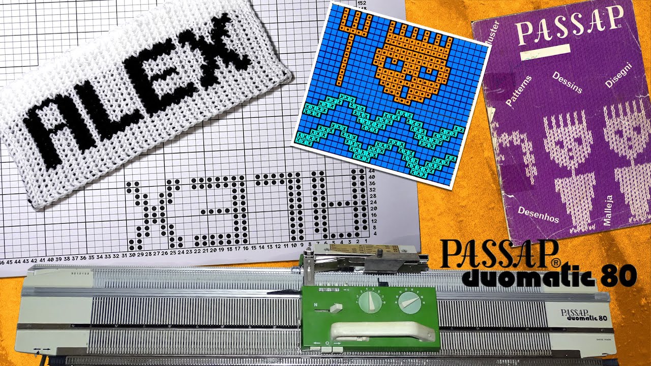 Deco-Free Fair Isle: Crafty Passap Delights