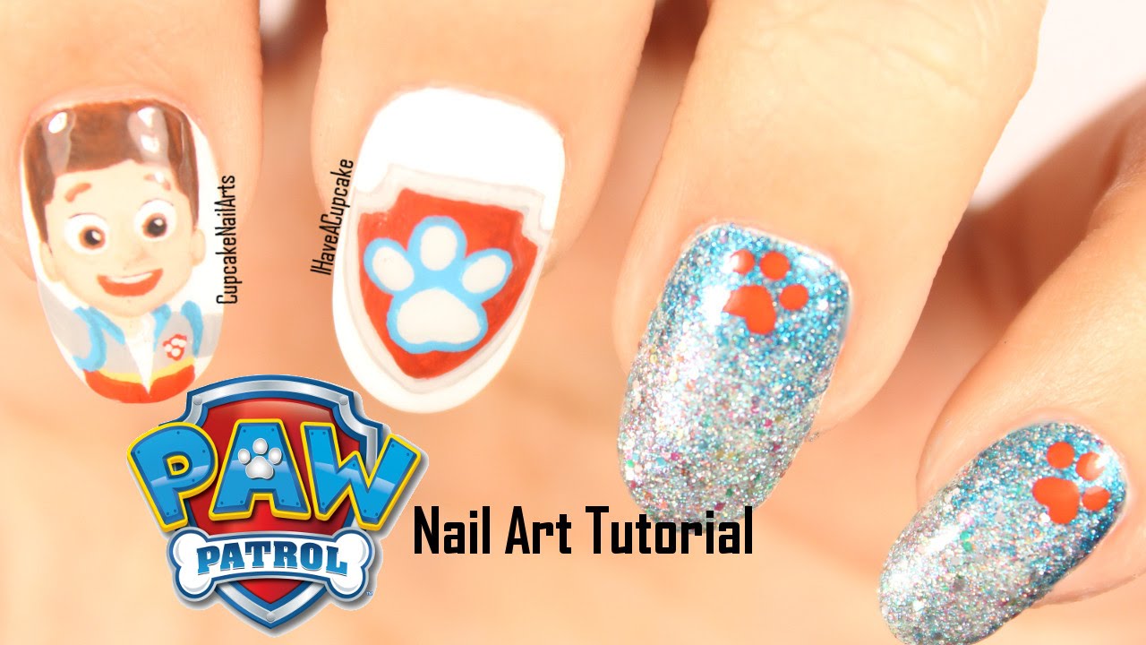 Paw Patrol Nails | Ryder Nail Art