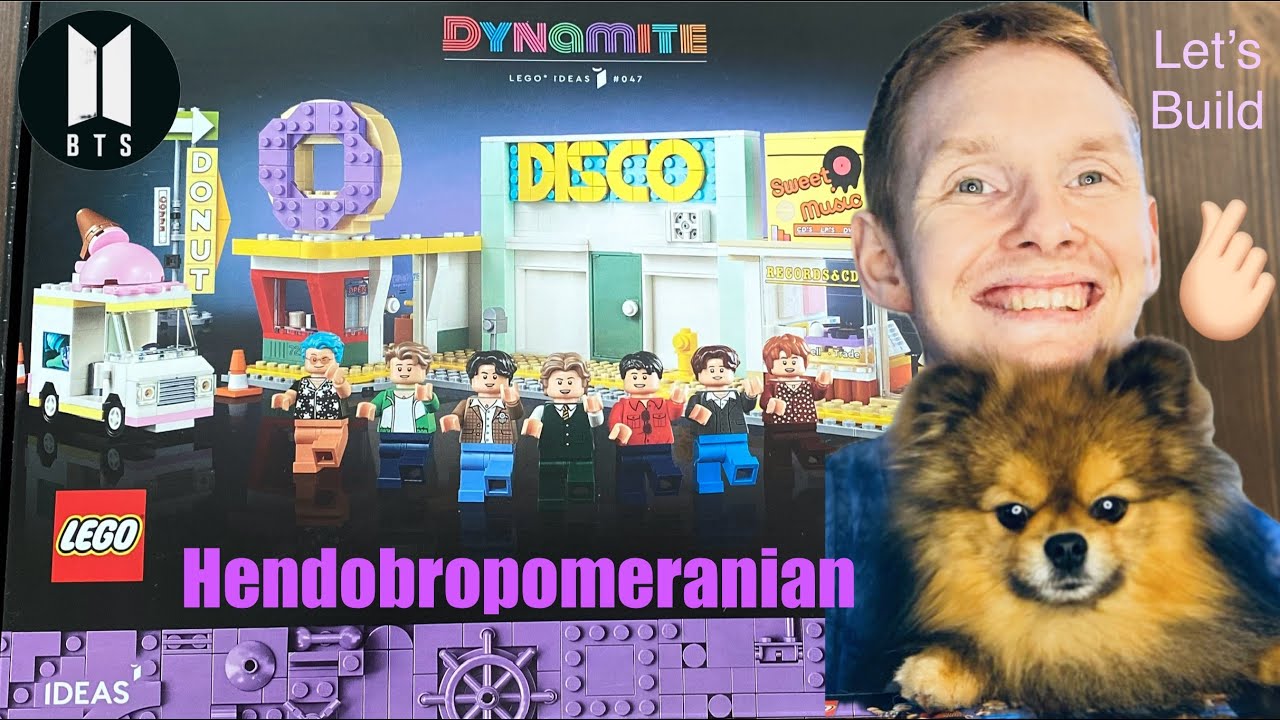 BTS DYNAMITE LEGO unboxing and bulding 