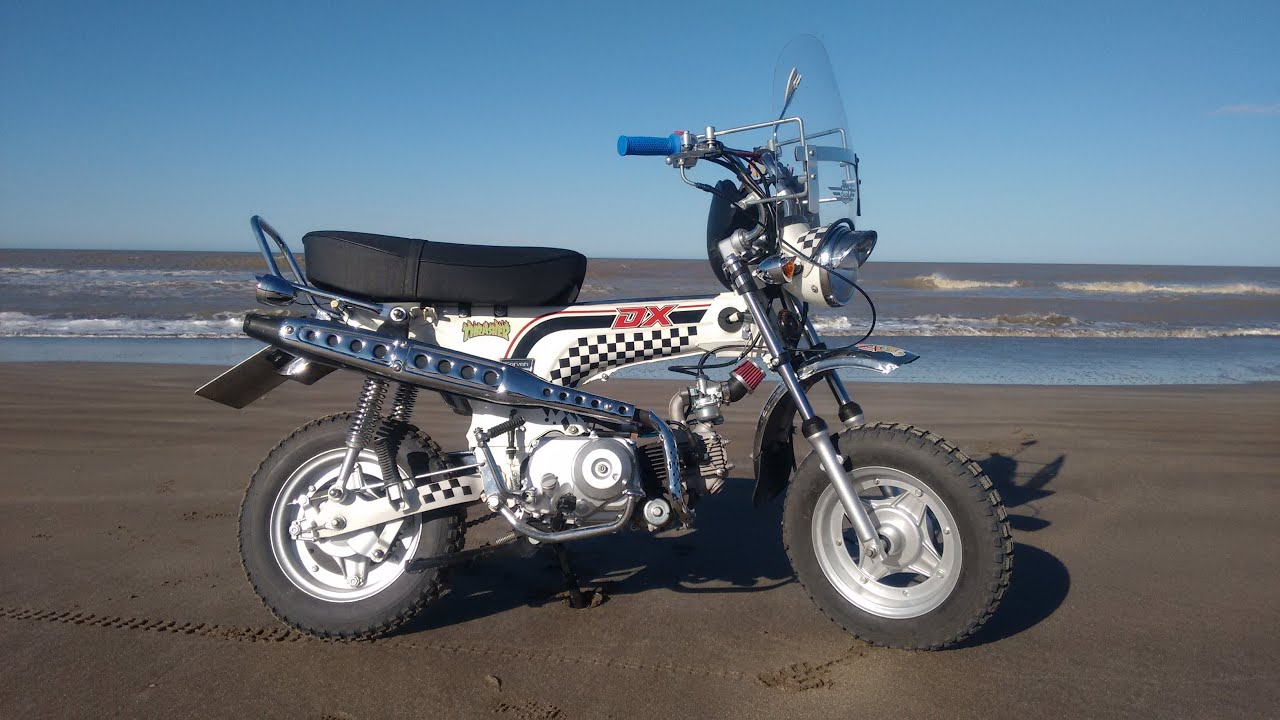 Mar de ajo/Mar del tuyu. En DAX(corven DX 70cc) entrega Andreani. parte 3D3.1000k 70kh como sedal...
