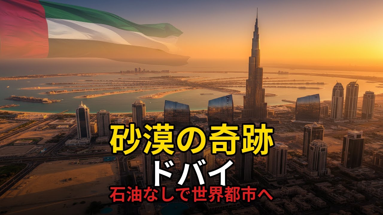 【砂漠の奇跡】ドバイはなぜ石油なしで世界都市になれたのか｜UAEの光と闇