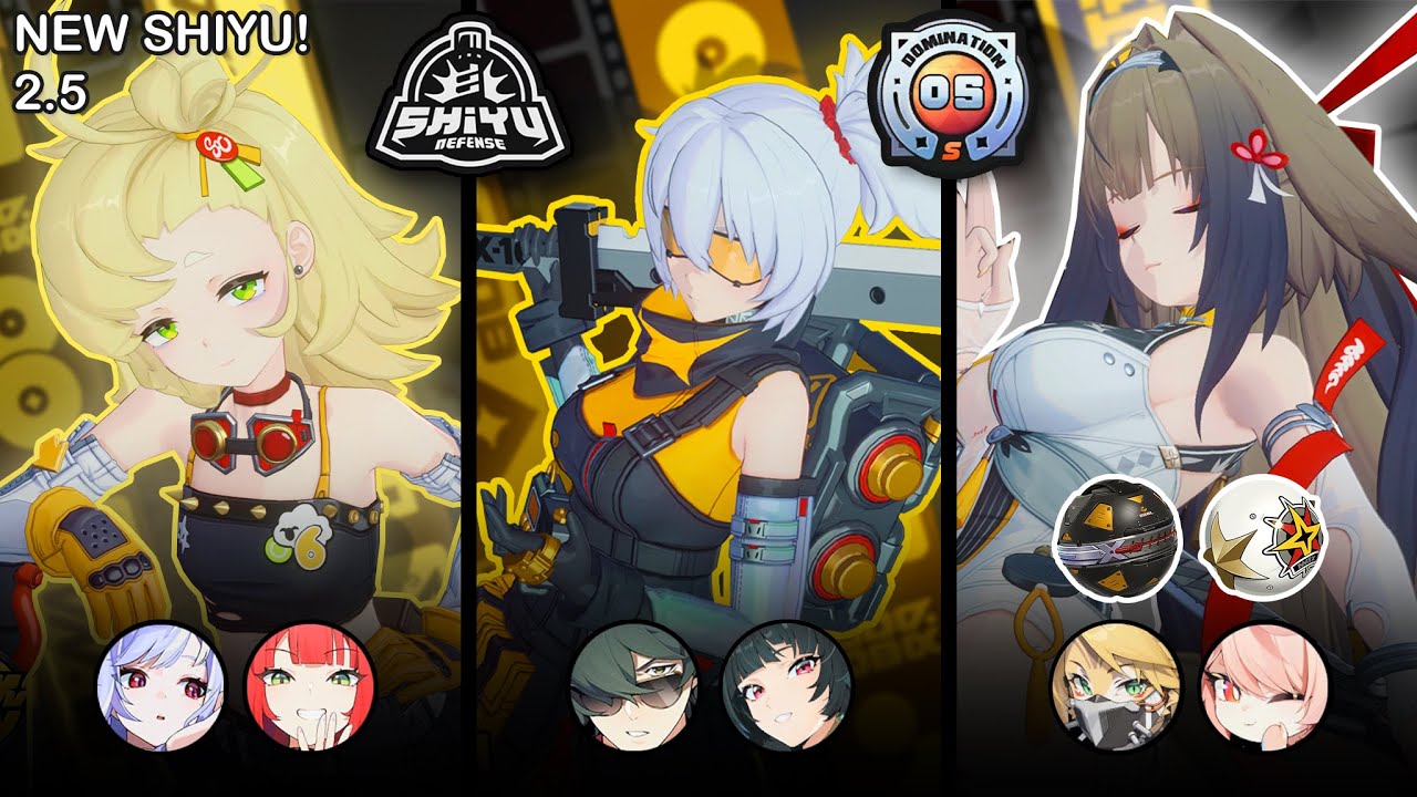 Shiyu 5 S / Piper Abloom & Soldier 11 x Lighter & F2P Ye Shunguang team / Zenless Zone Zero 2.5