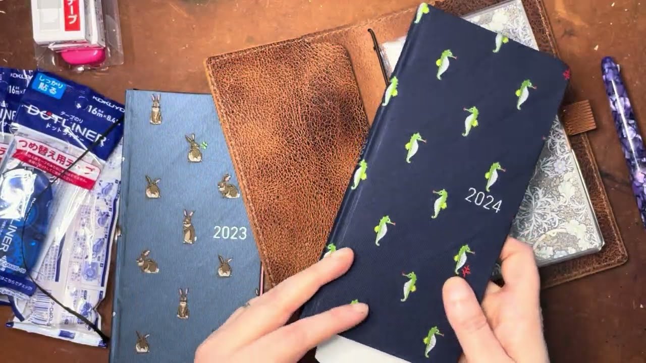 Jet Pens Unboxing Including 2023 Jibun Days and Hobonichi Weeks