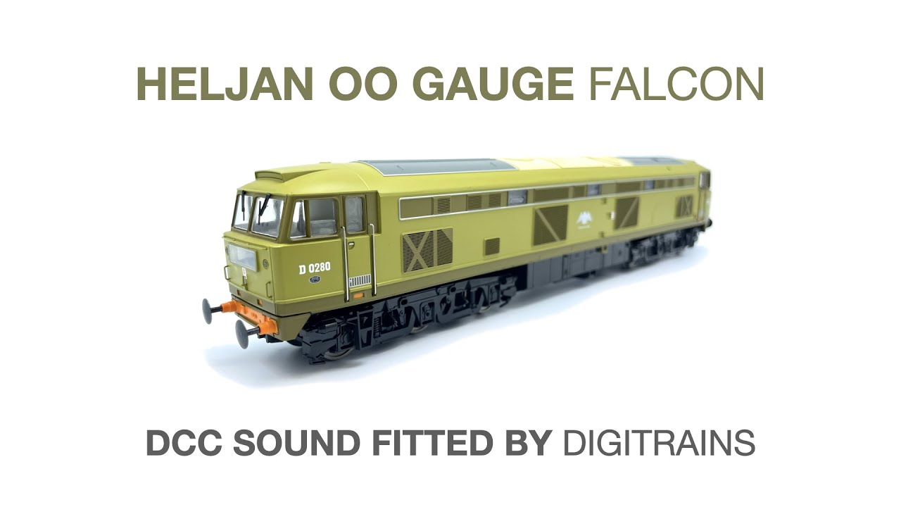 Heljan OO Gauge Falcon DCC SOund Fitted By Digitrains