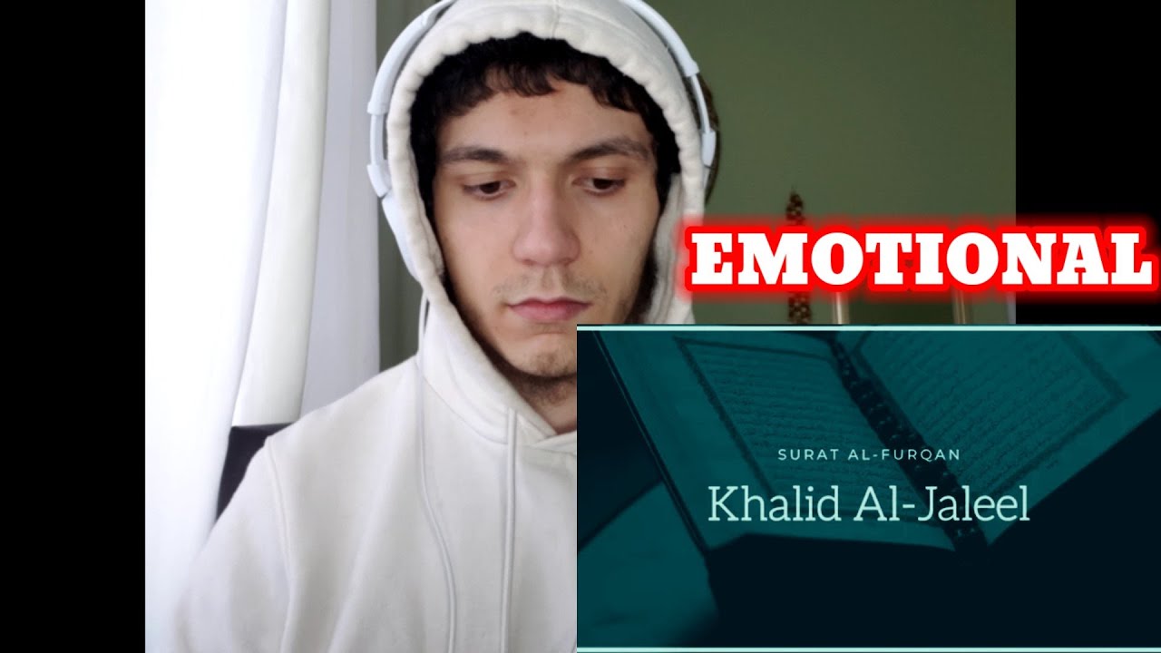 Surah Al Furqan Khalid Al Jaleel - Heart Touching Recitation | Shaz REACTS