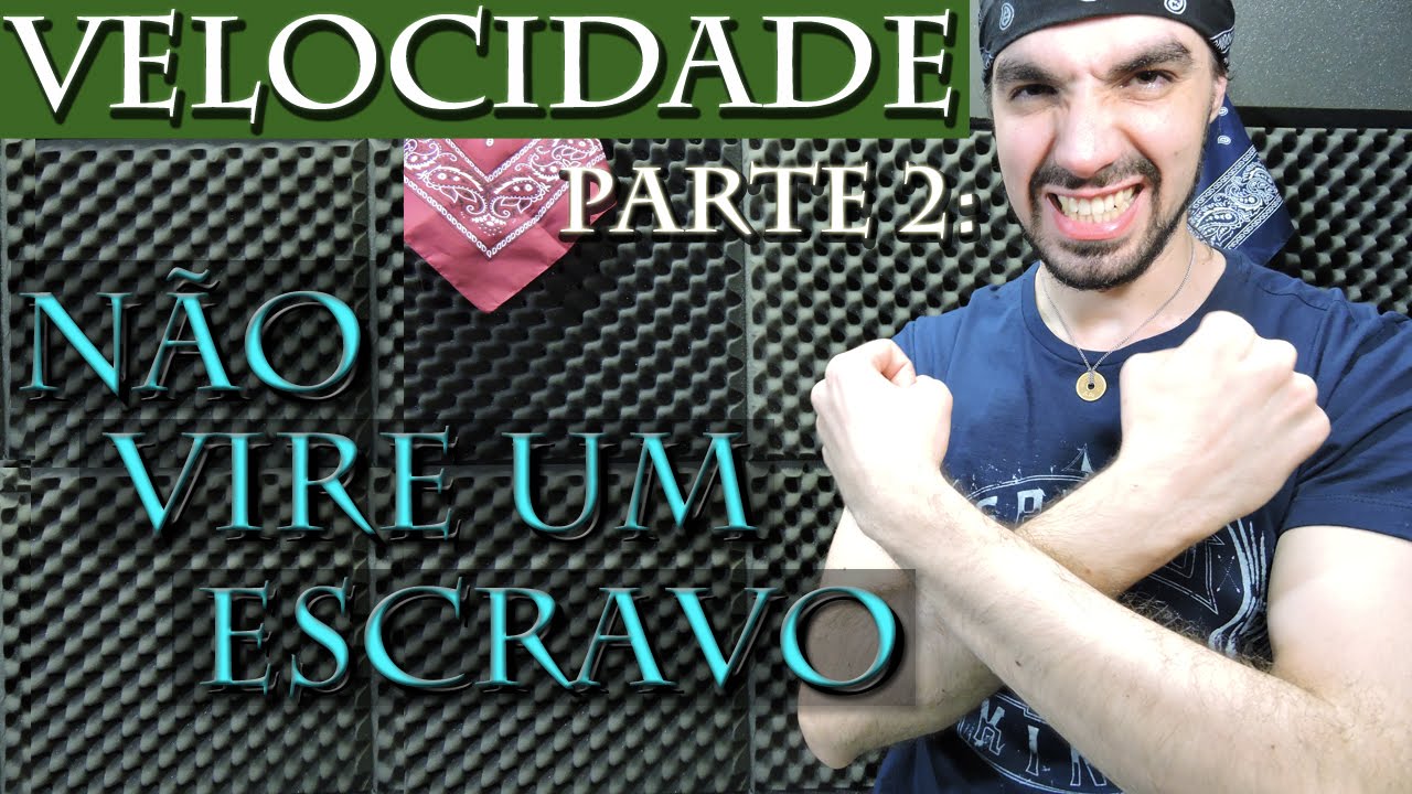 Velocidade na Guitarra (Parte 2): Não Vire Um Escravo |Dica #22| Guto Gabrelon