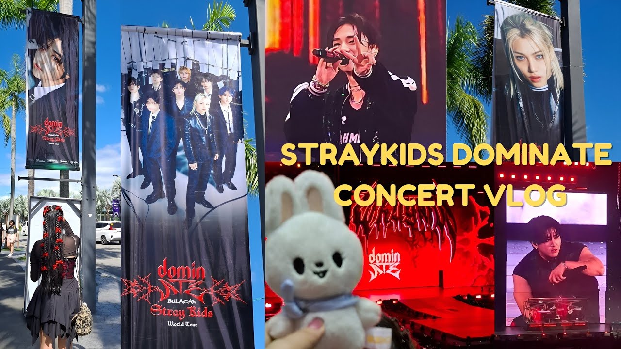 STAY VLOG ❤️ STRAY KIDS DOMINATE CONCERT