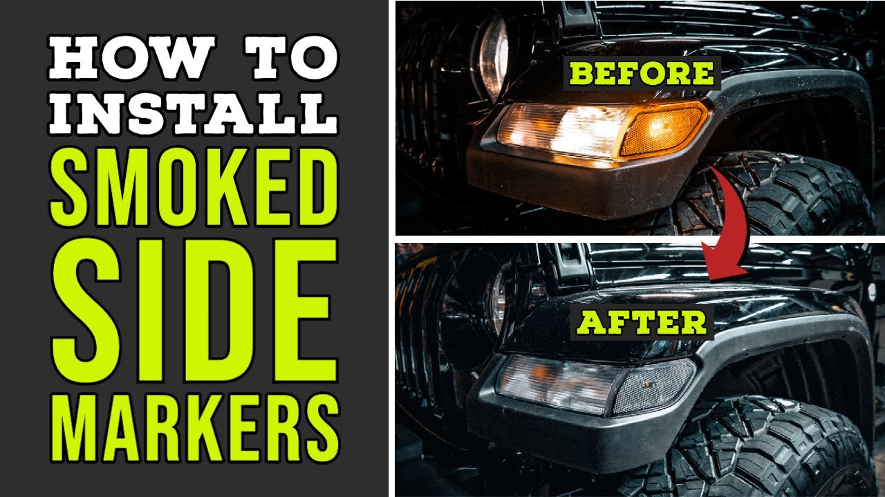 JEEP JL & JT Smoked Side Marker Lights // Budget Build PT. 4