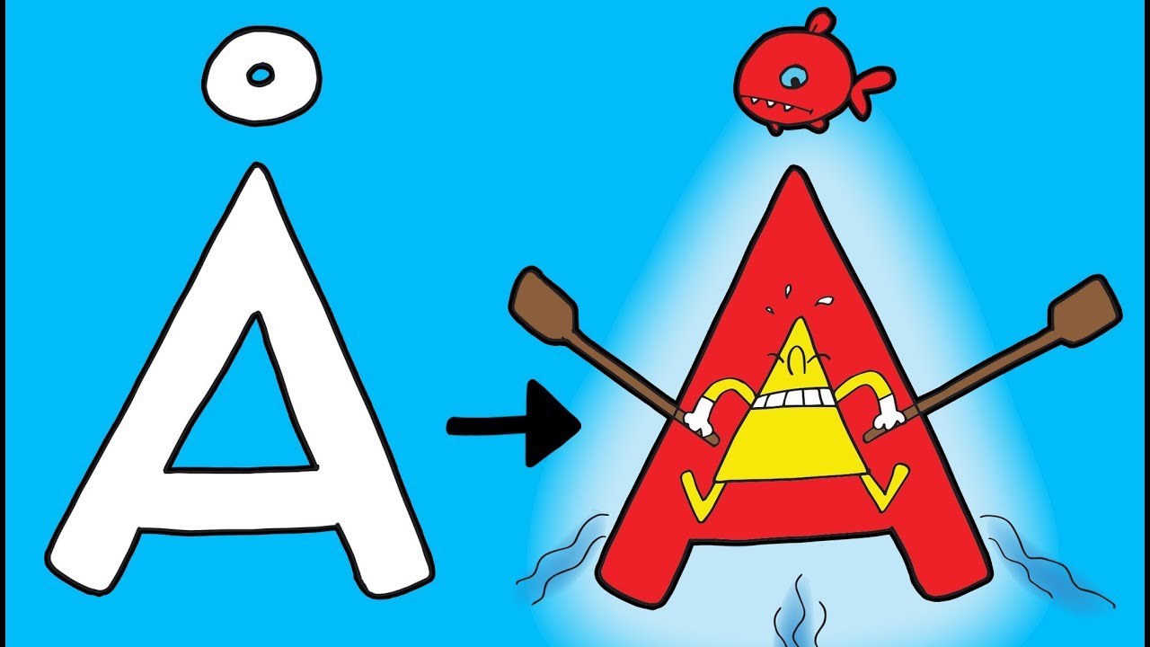Å for Årer | Øisteins Blyant ABC