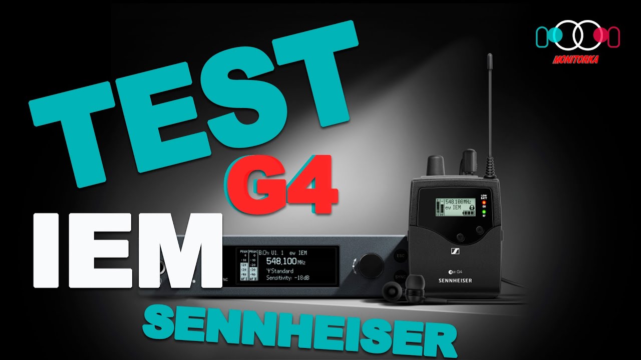 Sennheiser IEM G4 - мониторная система (ТЕСТ)