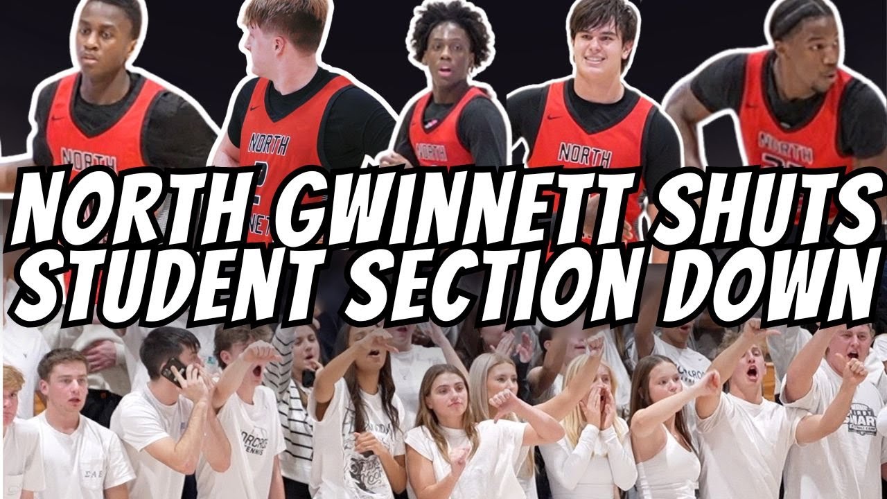 Refs Were HEARING It 😳 North Gwinnett vs Norcross | Wild Student Section, Big Win For North Gwinnett