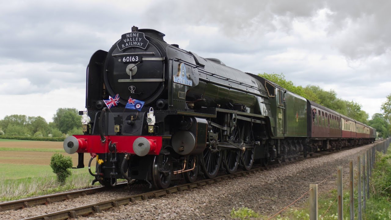 60163 Tornado at the Nene Valley Railway | 04/05/2025