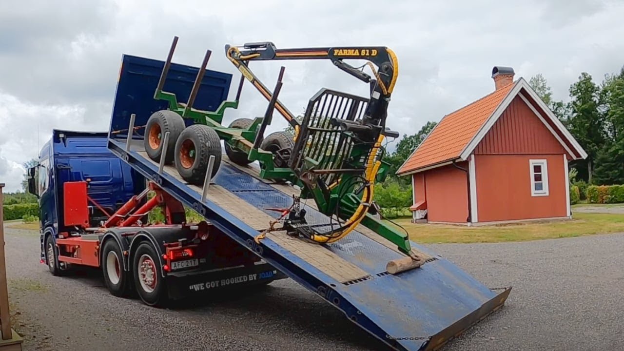 Byter  Skogskärra (ska BARA byta kärra och sätta i slangarna)