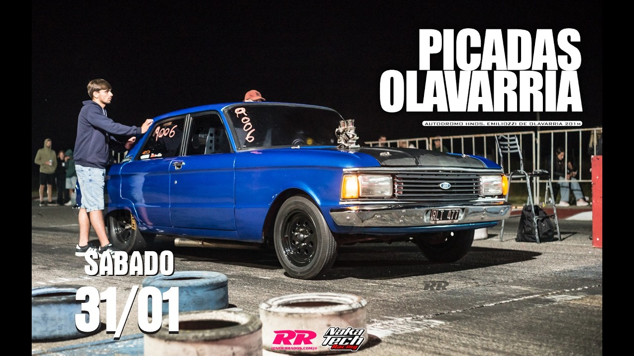 Resumen Picadas Olavarria Autos Parte 2 402m sabado 31/01/26 ENFIERRADOS.COM